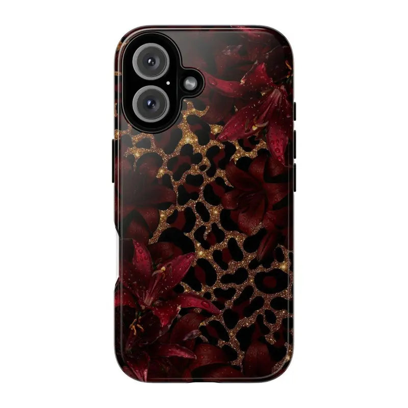 Glossy Burgundy Background White Swan Soft TPU Smartphone Case - Durable, Shock-Resistant, Easy-Install Protective Accessory for iPhone 11-17 Pro and Samsung S23-26 Devices