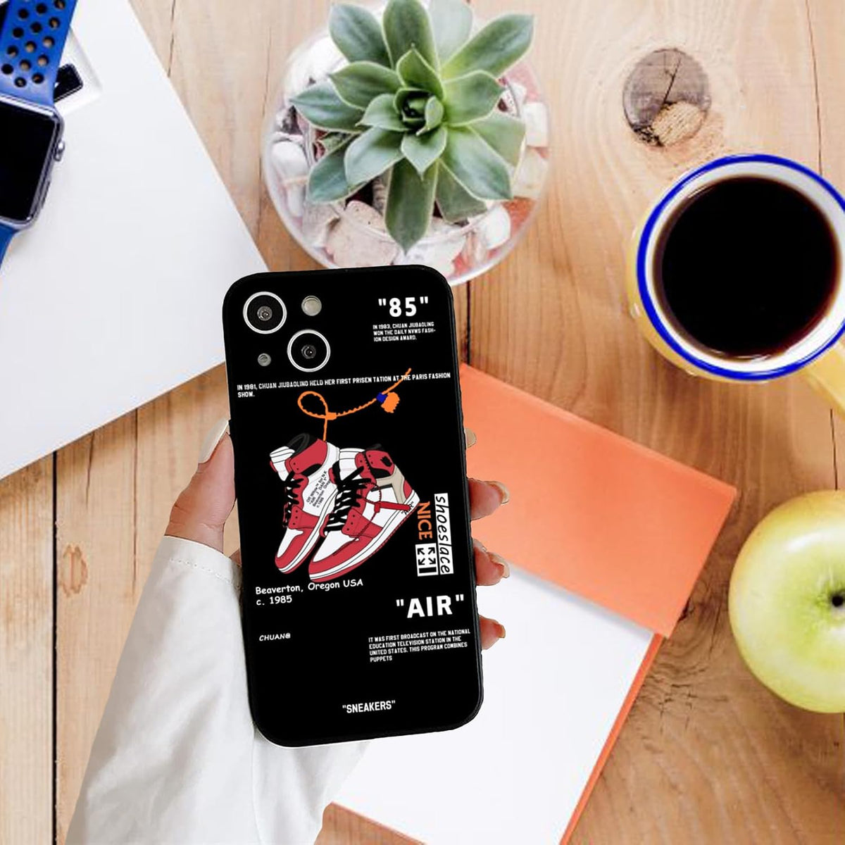Sleek Shockproof Basketball Sneaker Phone Case for iPhone 17 Pro Max - Ultimate Style and Protection for Boys and Men