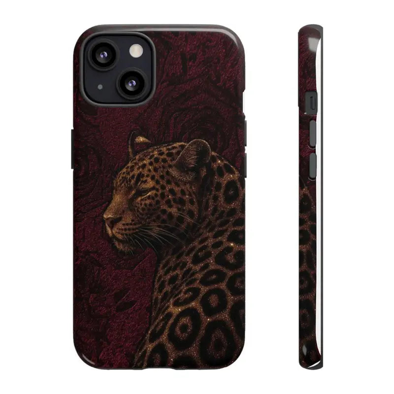 Glossy Burgundy Background White Swan Soft TPU Smartphone Case - Durable, Shock-Resistant, Easy-Install Protective Accessory for iPhone 11-17 Pro and Samsung S23-26 Devices